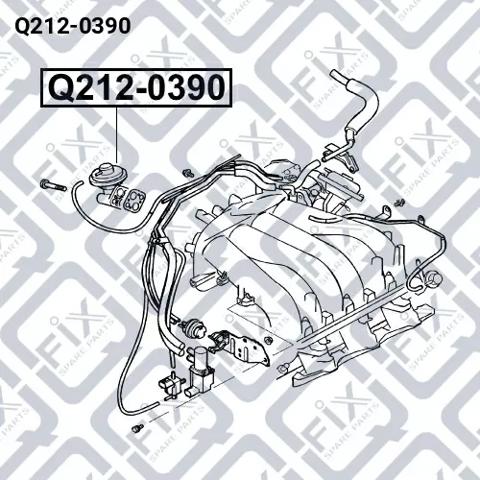 Comprar Q2120390 Q-fix Válvula EGR