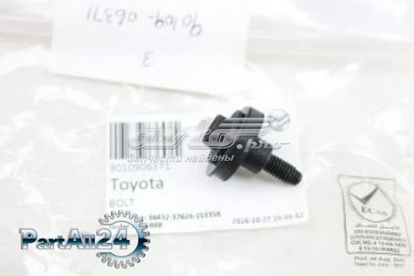 Perno de fijación de un parachoques trasero para Toyota 4Runner (GRN21, UZN21)