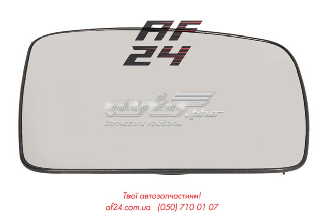 6102572001624P 4max cristal de espejo retrovisor exterior derecho