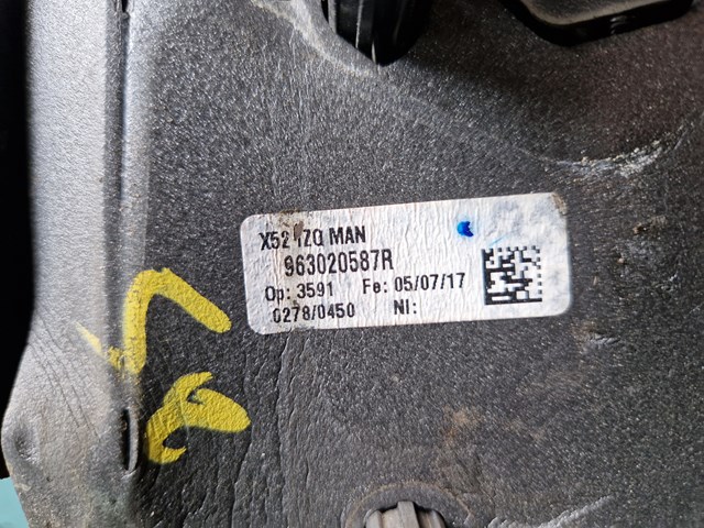963020587R Renault (RVI) Espejo retrovisor izquierdo