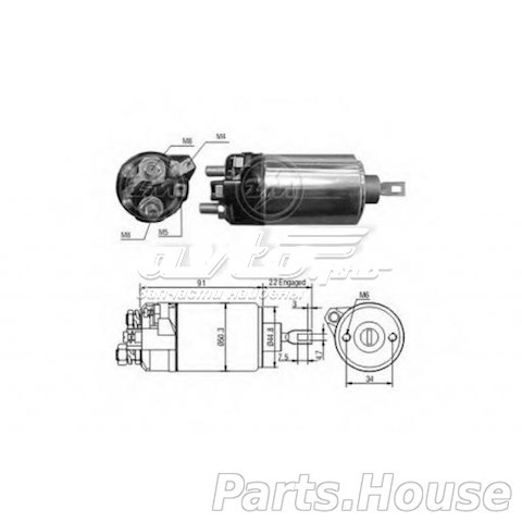 ZM625 ZM interruptor magnético, estárter