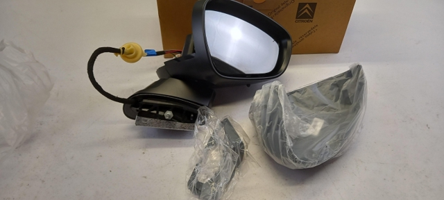 Espejo de retrovisor derecho 1608534980 Peugeot/Citroen