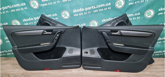 Guarnecido interior de puerta delantera izquierda 3AB867011 VAG