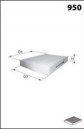 ELR7291 Mecafilter Filtro antipolen