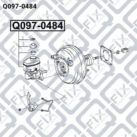Cilindro maestro de frenos Q-fix Q0970484 precio, desde 115,92 EUR