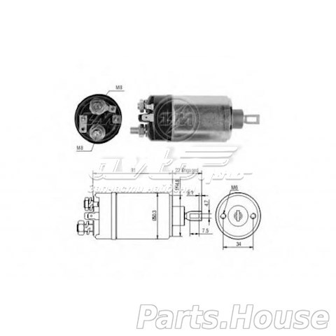 ZM724 ZM interruptor magnético, estárter