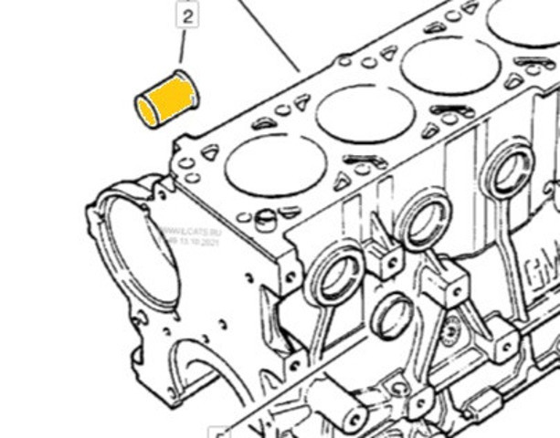 P0334 ACS tornillo/valvula, bloque de sistema de refrigeración