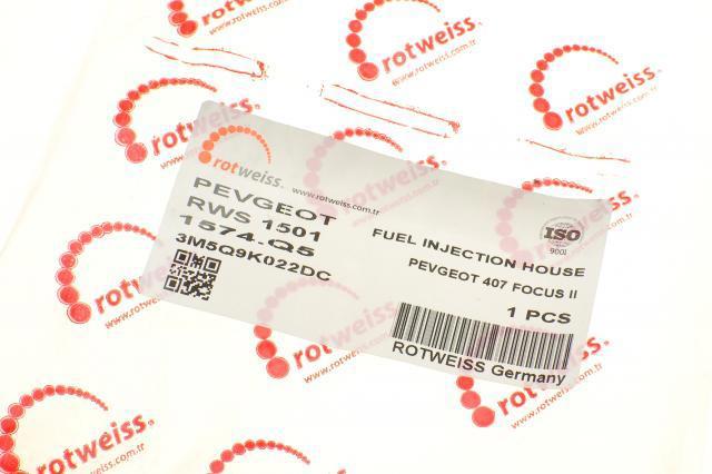 Tubería de retorno de combustible de los inyectores RWS1501 Rotweiss