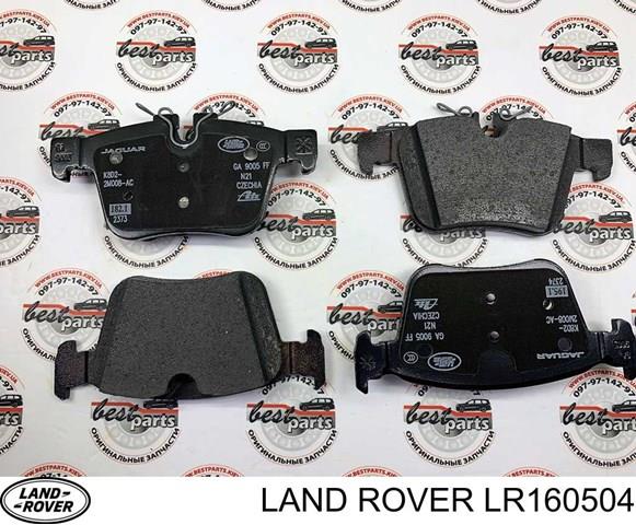 Pastillas de freno traseras LR160504 Land Rover