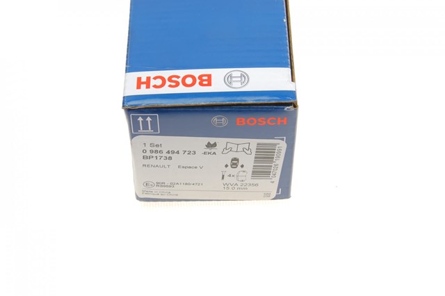 Comprar 986494723 Bosch Pastillas de freno traseras