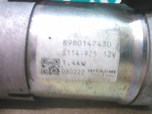 Motor de arranque OPEL 95524890
