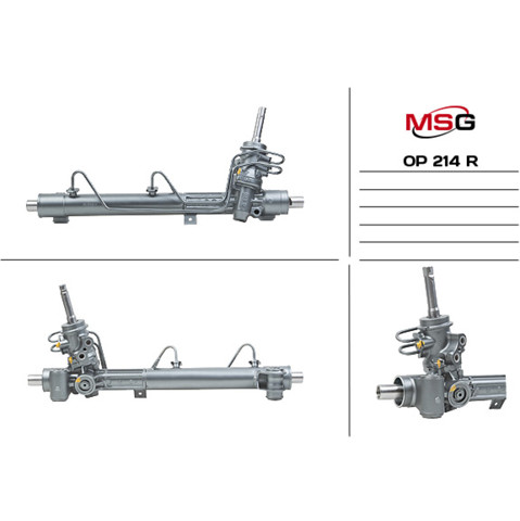 OP214R MSG Rebuilding Cremallera caja de direccion