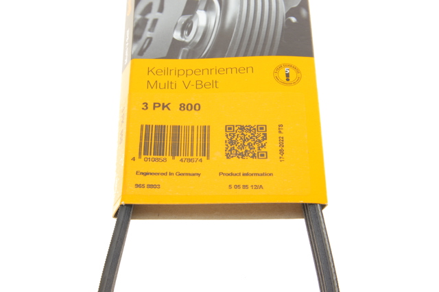 Correa de alternador 3PK800 Continental/Siemens