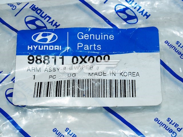 Brazo del limpiaparabrisas, luna trasera para Hyundai I10 (PA)