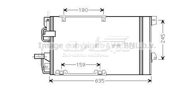 OLA5326D AVA condensador aire acondicionado