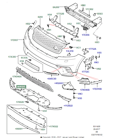 LR129880 Land Rover