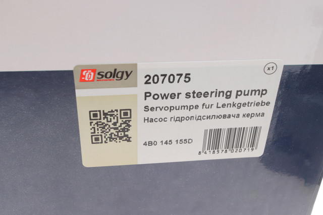 Bomba de dirección asistida  Solgy 207075 precio, desde 44,63 EUR