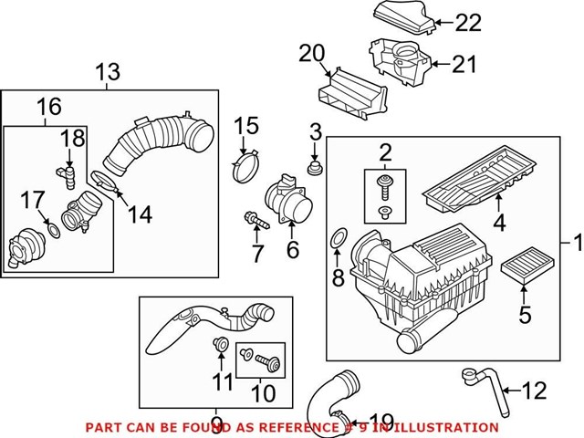 Tubo flexible de aire de sobrealimentación VAG 1K0129565AE