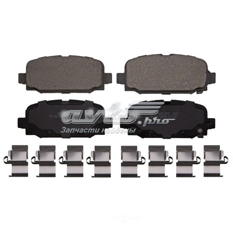 ZD2081 Wagner Pastillas freno traseras