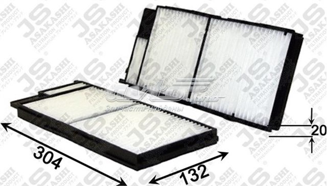 AC1506SET JS Asakashi Filtro antipolen