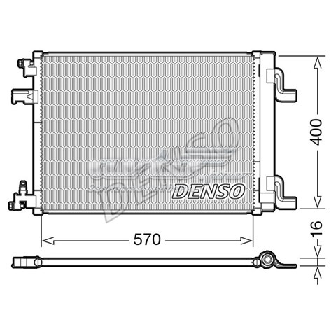 Condensador aire acondicionado DENSO DCN20001