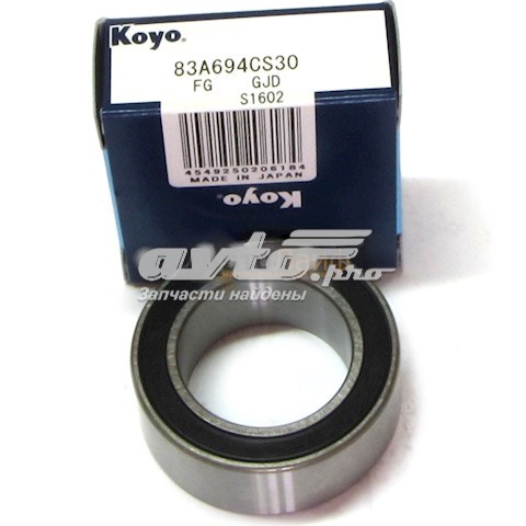 Cojinete del embrague del compresor de aire acondicionado Koyo 83A694CS30