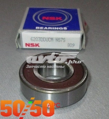 Rodamiento alternador 6203DDUCM NSK