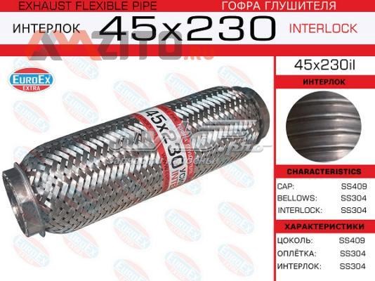 45X230IL Euroex chapa ondulada del silenciador