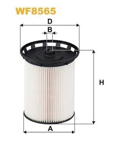 WF8565 WIX filtro combustible