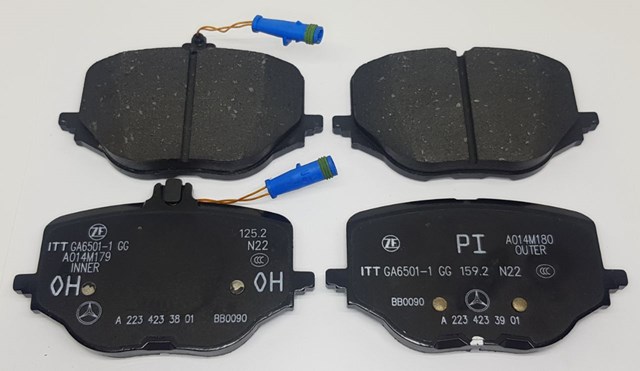 Comprar A0004209605 Mercedes Pastillas de freno traseras