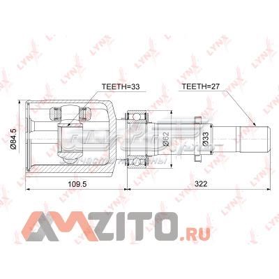 CI3754 Lynxauto junta homocinética interior delantera derecha