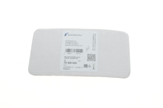 Juego de discos distanciador, cigüeñal, STD 79359600 Kolbenschmidt