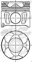 55253589 Peugeot/Citroen pistón completo para 1 cilindro, std