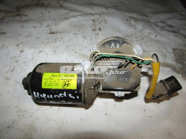 981101C100 Hyundai/Kia motor del limpiaparabrisas del parabrisas