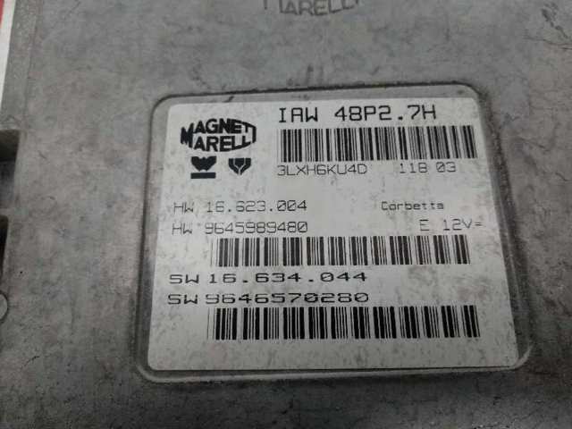 ECU 9645989480 Peugeot/Citroen