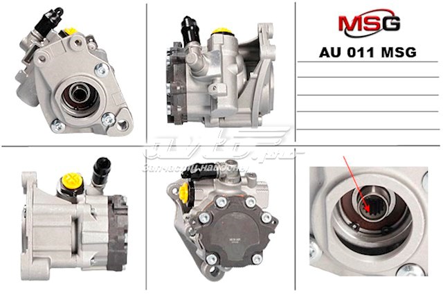 AU011 MSG bomba hidráulica de dirección