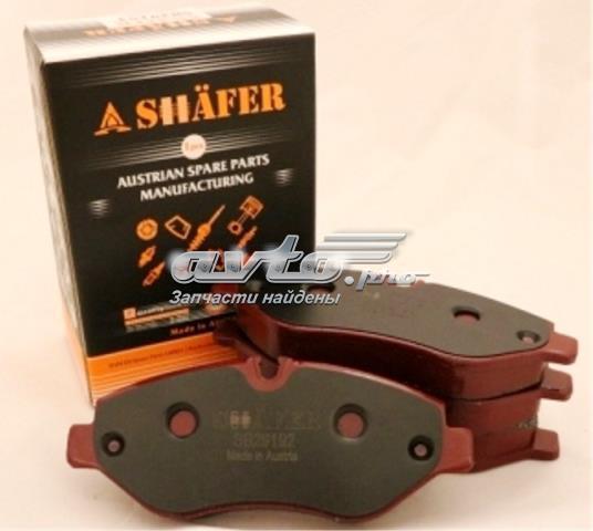 Pastillas de freno delanteras de disco SHAFER SB29192