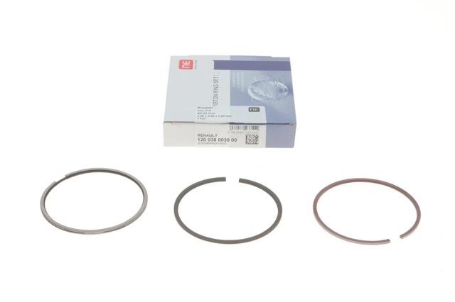 120038003000 NE/NPR Juego de anillos de pistón para 1 cilindro, STD