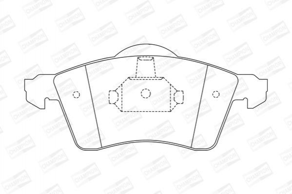 Pastillas de freno delanteras CHAMPION 571934CH