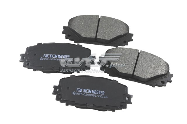 Pastillas de freno MKD1633 Friction Master