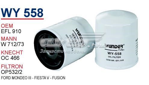 Filtro de aceite Wunder WY558 precio, desde 5,17 EUR