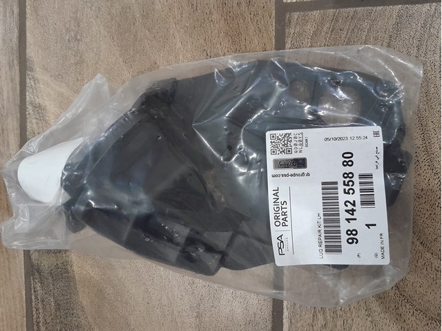 9814255880 Peugeot/Citroen Adaptador para montaje de faros delantero izquierdo