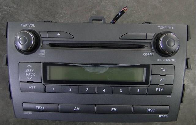 Radio (radio AM/FM) Toyota Corolla (E15)