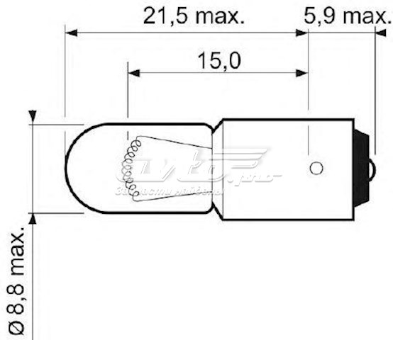 Bombilla VALEO 32702