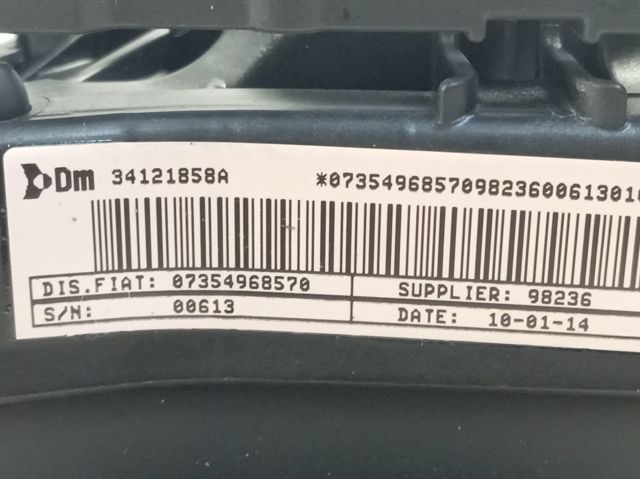 Airbag de volante 735496857 Fiat/Alfa/Lancia