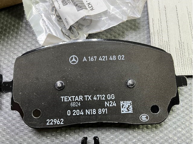 Pastillas freno delanteras Mercedes A000420340464 precio, desde 100,69 EUR