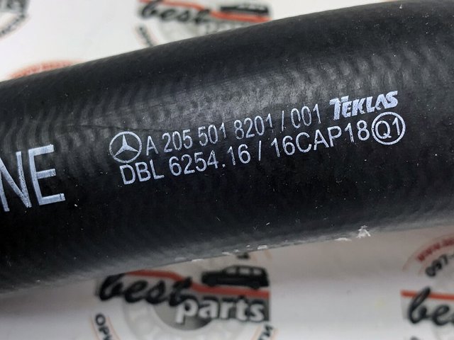 A2055018201 Mercedes Manguera superior del radiador
