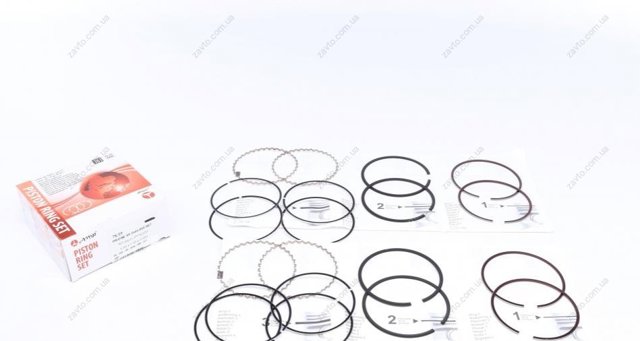 Juego de anillos de pistón, motor, STD PRDAE493548000SET AMP/Paradowscy