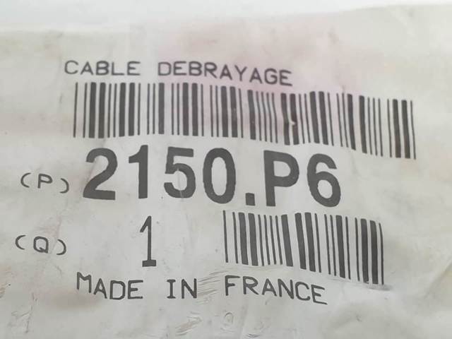 2150P6 Fiat/Alfa/Lancia Cable de accionamiento del embrague