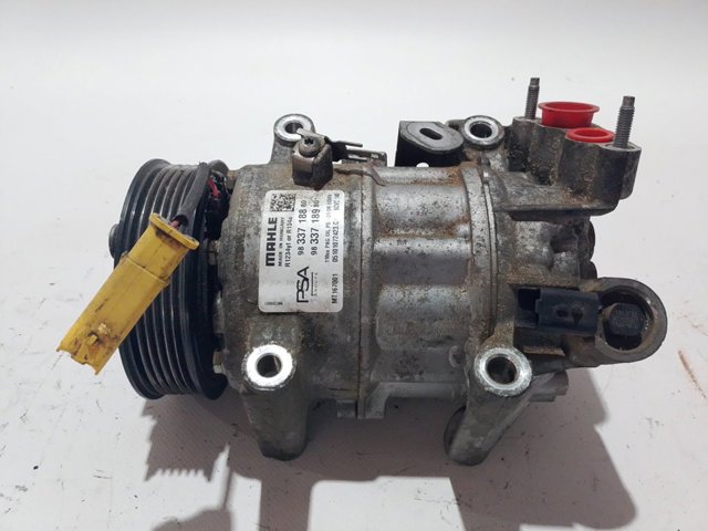 Compresor de aire acondicionado 9833718880 Peugeot/Citroen